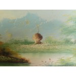 Средна картина масло на фазер Испания - 3662